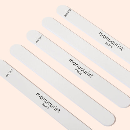 Limes pour ongles fragiles 180/240 - x5