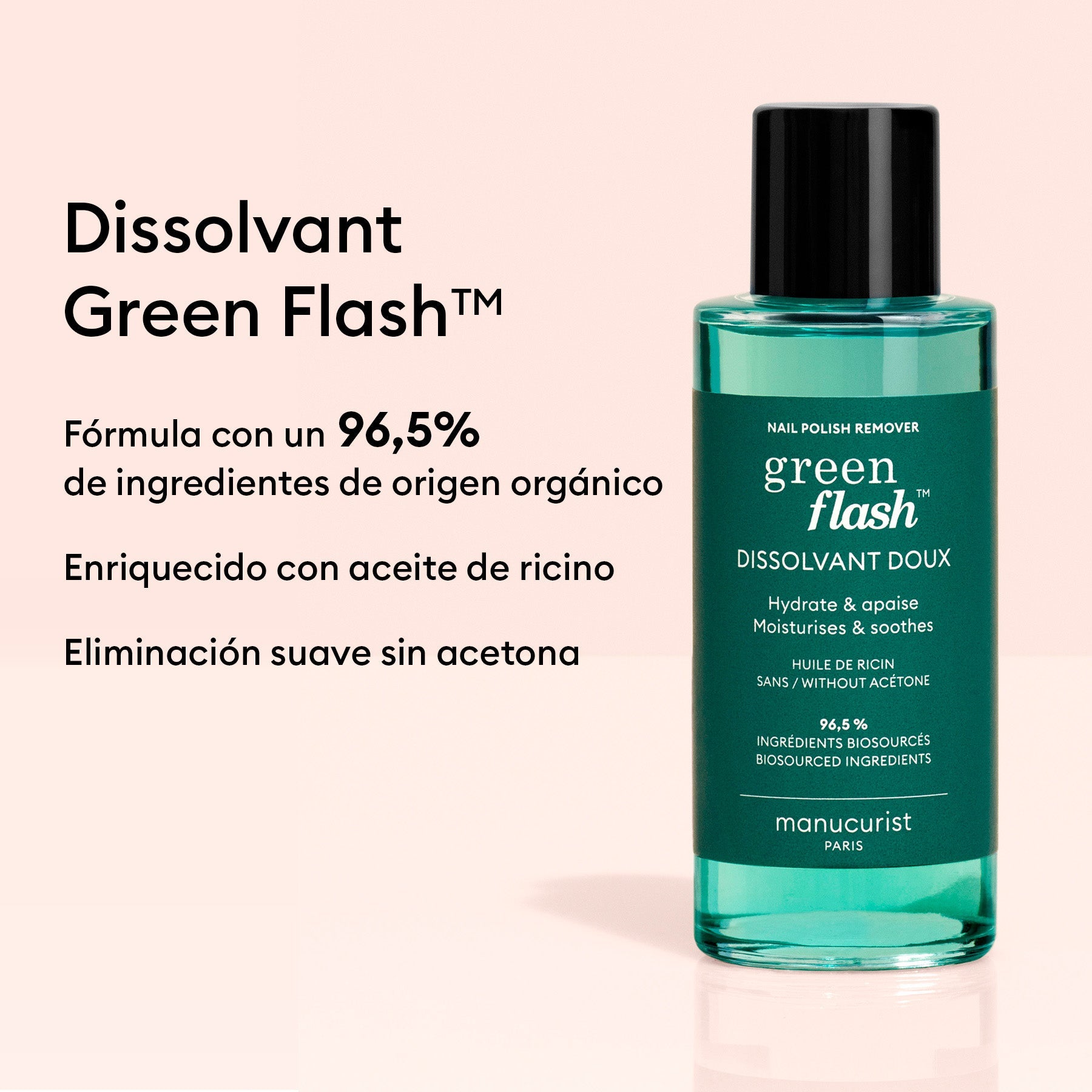 Dissolvant Doux Green Flash™