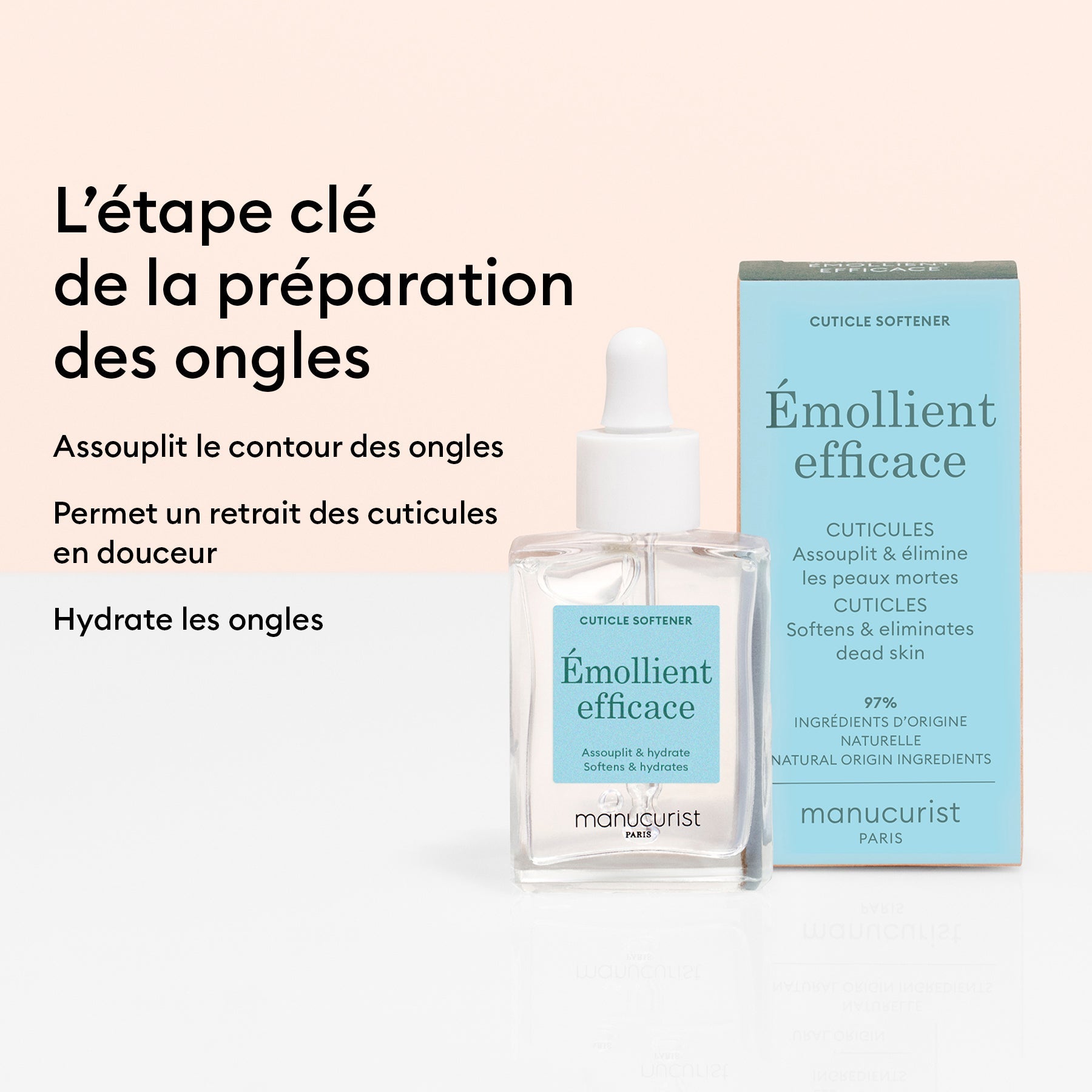 Duo Émollient Efficace &amp; Pousse-Cuticules