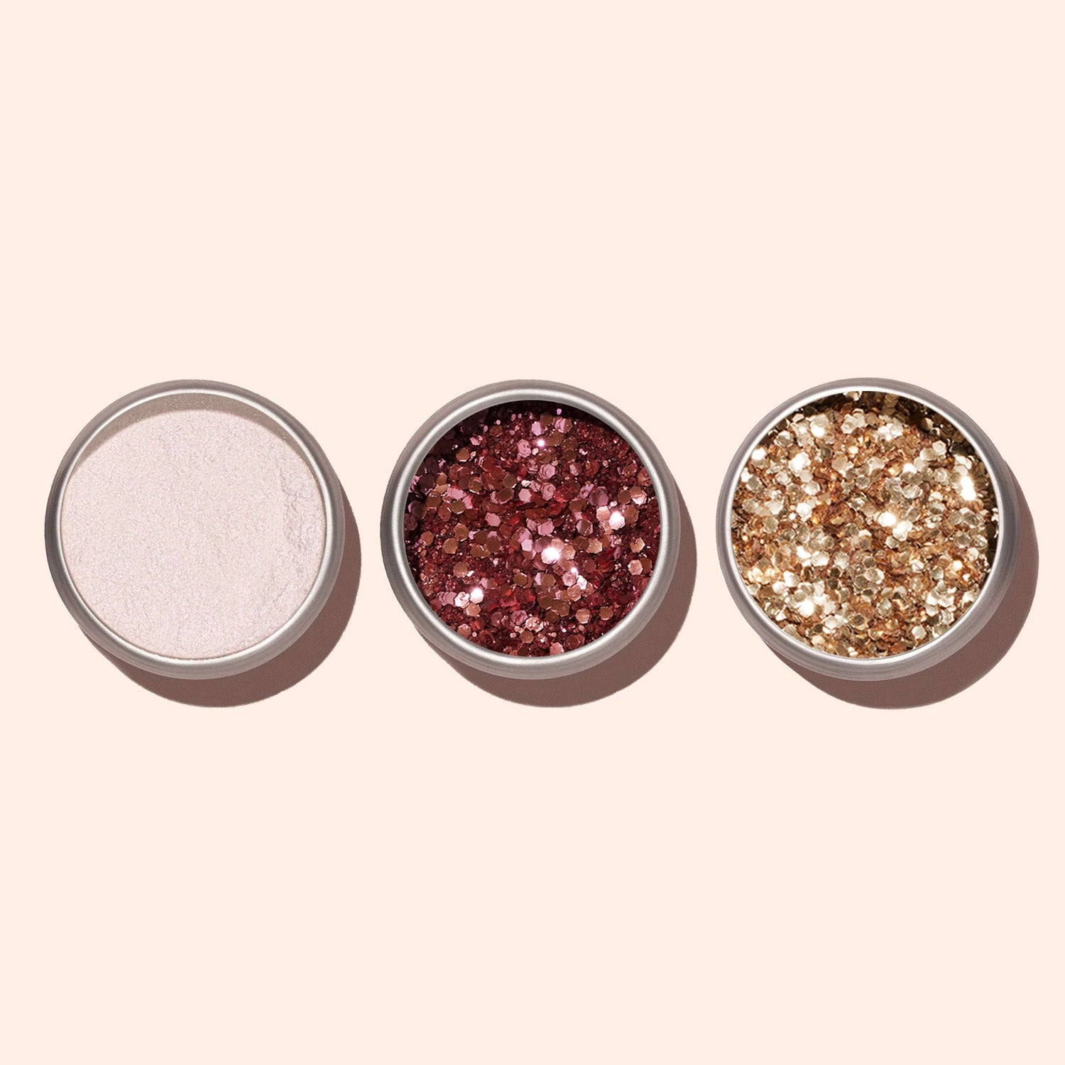 Paillettes biodégradables Rose Gold