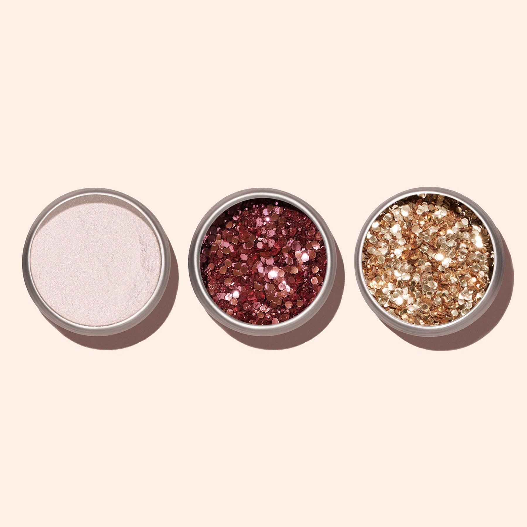 Paillettes biodégradables Rose Gold