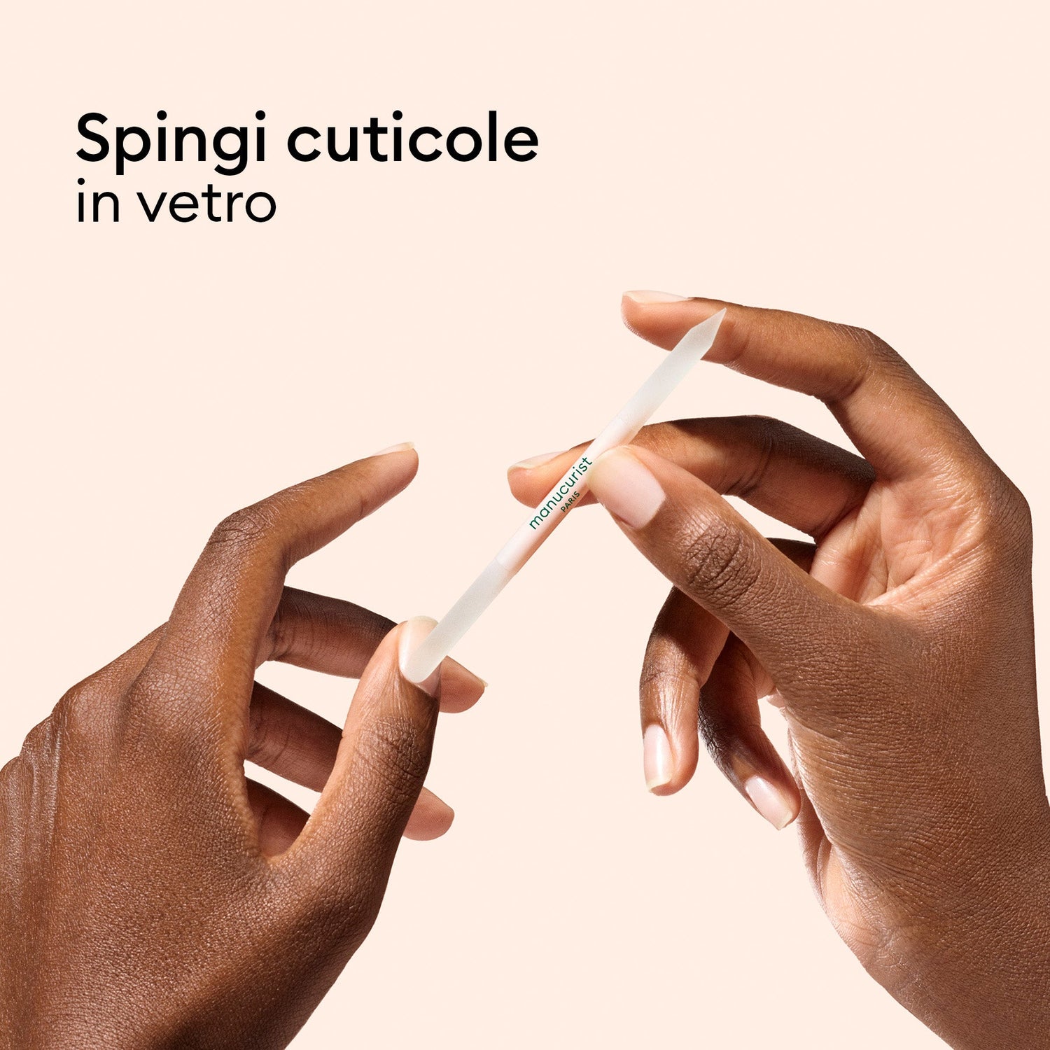 Trio Accessoires en verre pour ongles