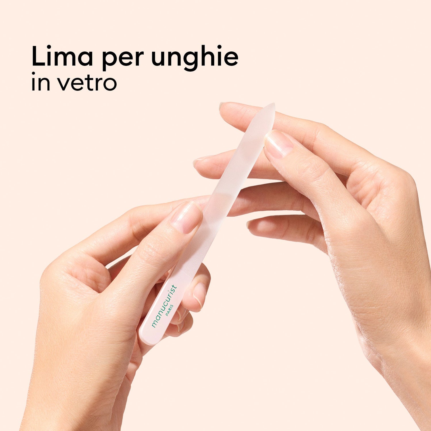 Trio Accessoires en verre pour ongles