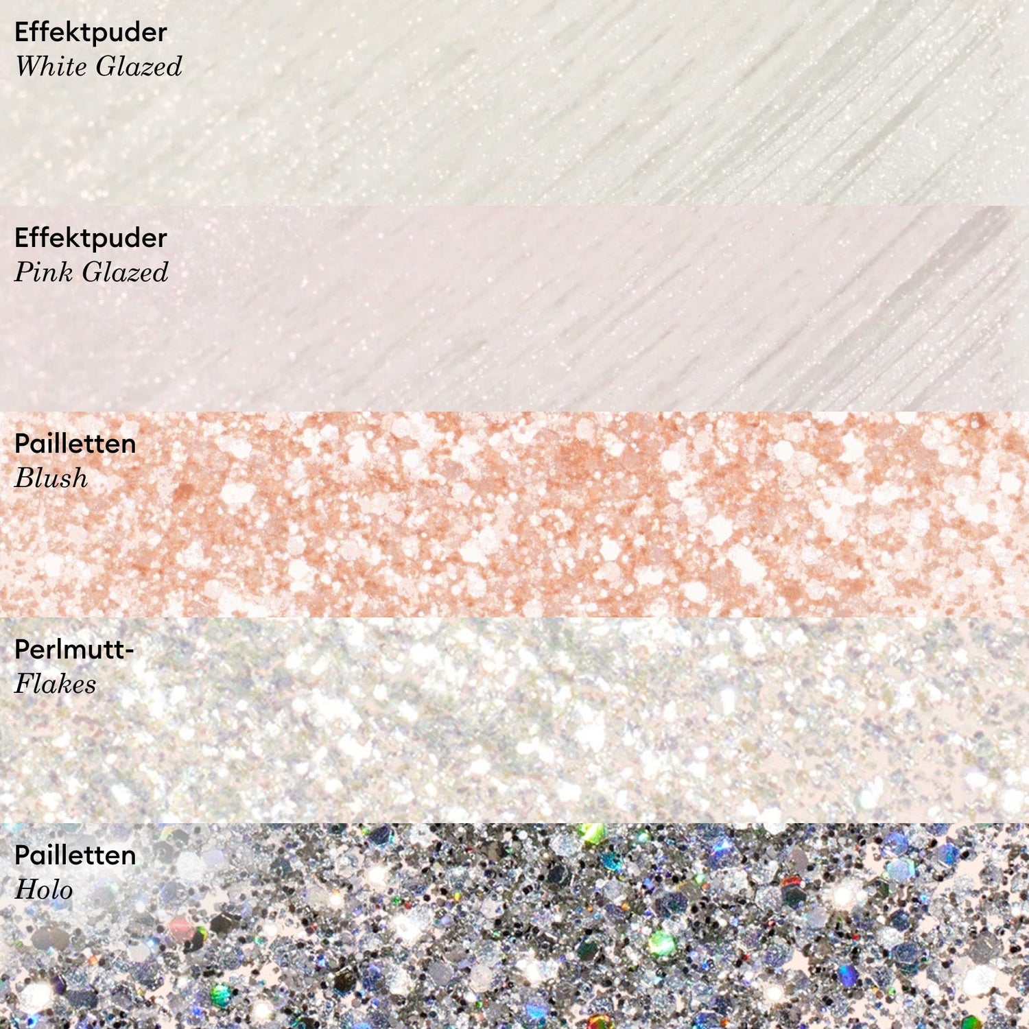 Paillettes biodégradables Blush