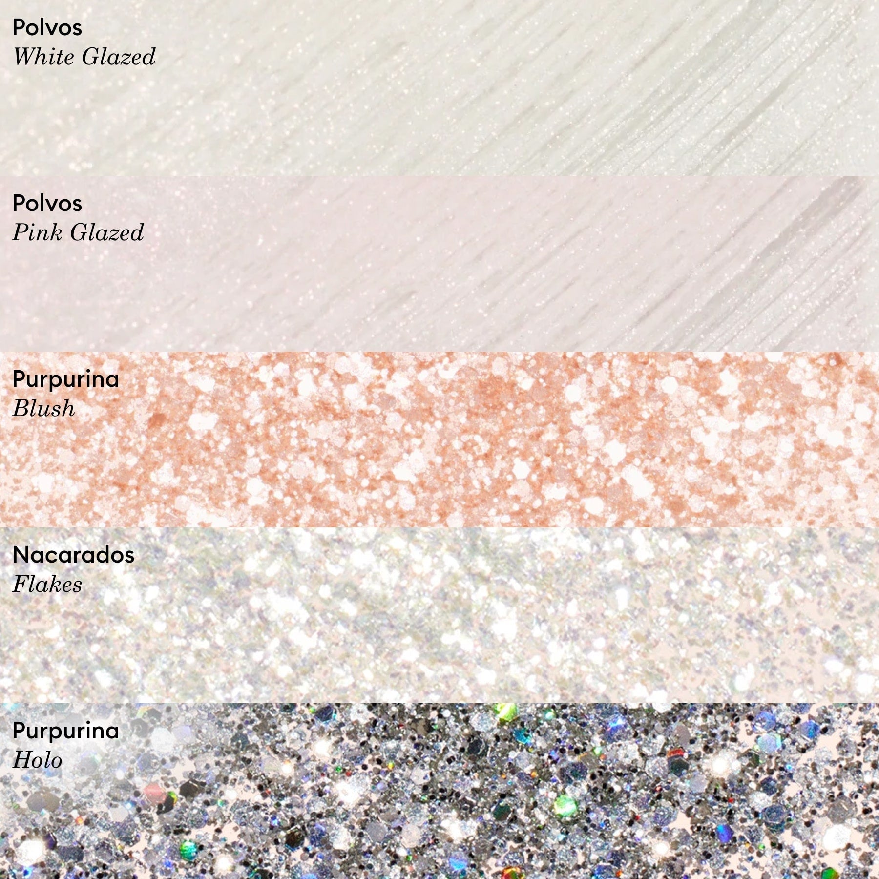 Paillettes biodégradables Blush