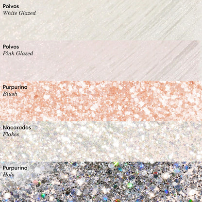 Paillettes biodégradables Blush