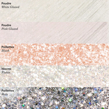 Paillettes biodégradables Blush