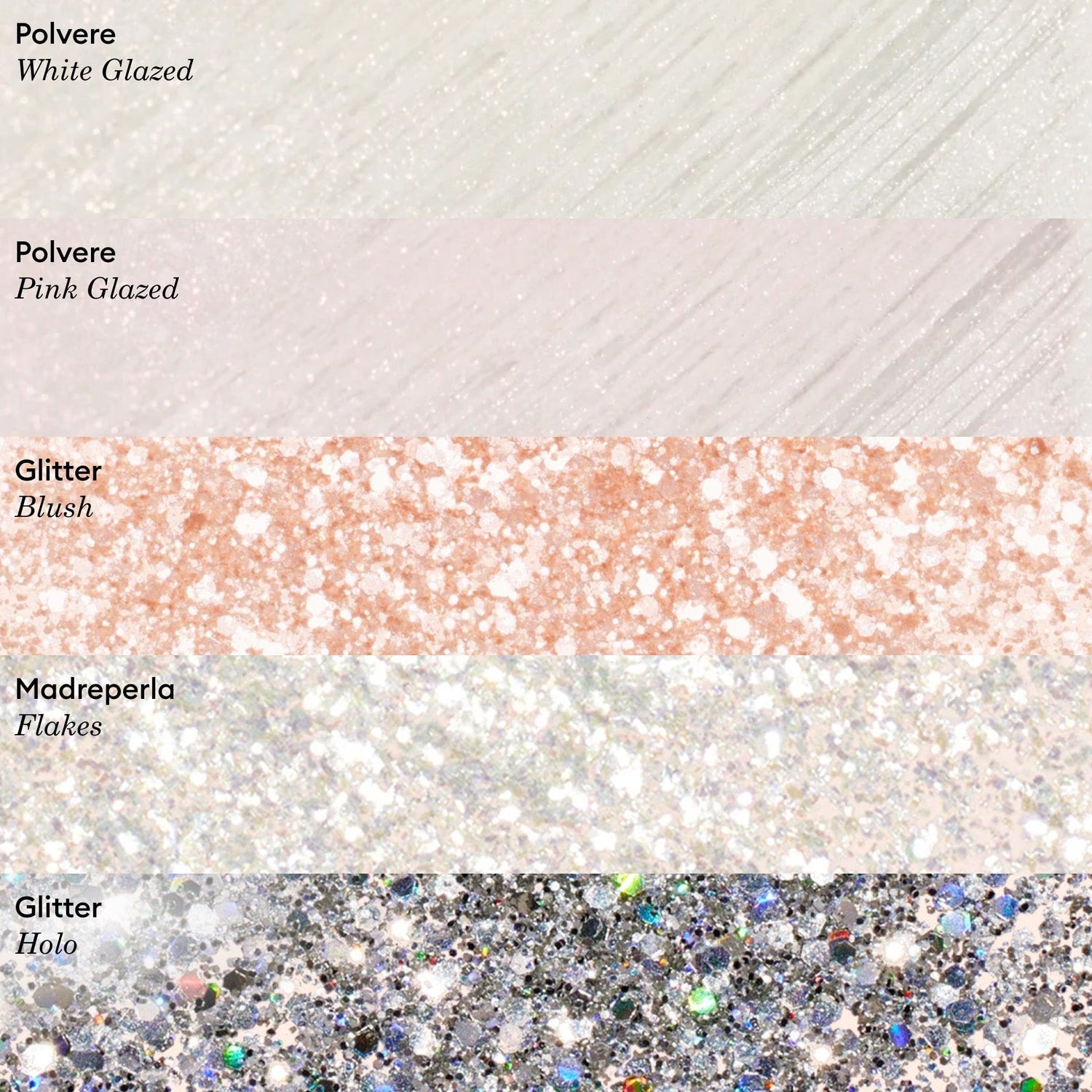 Paillettes biodégradables Blush