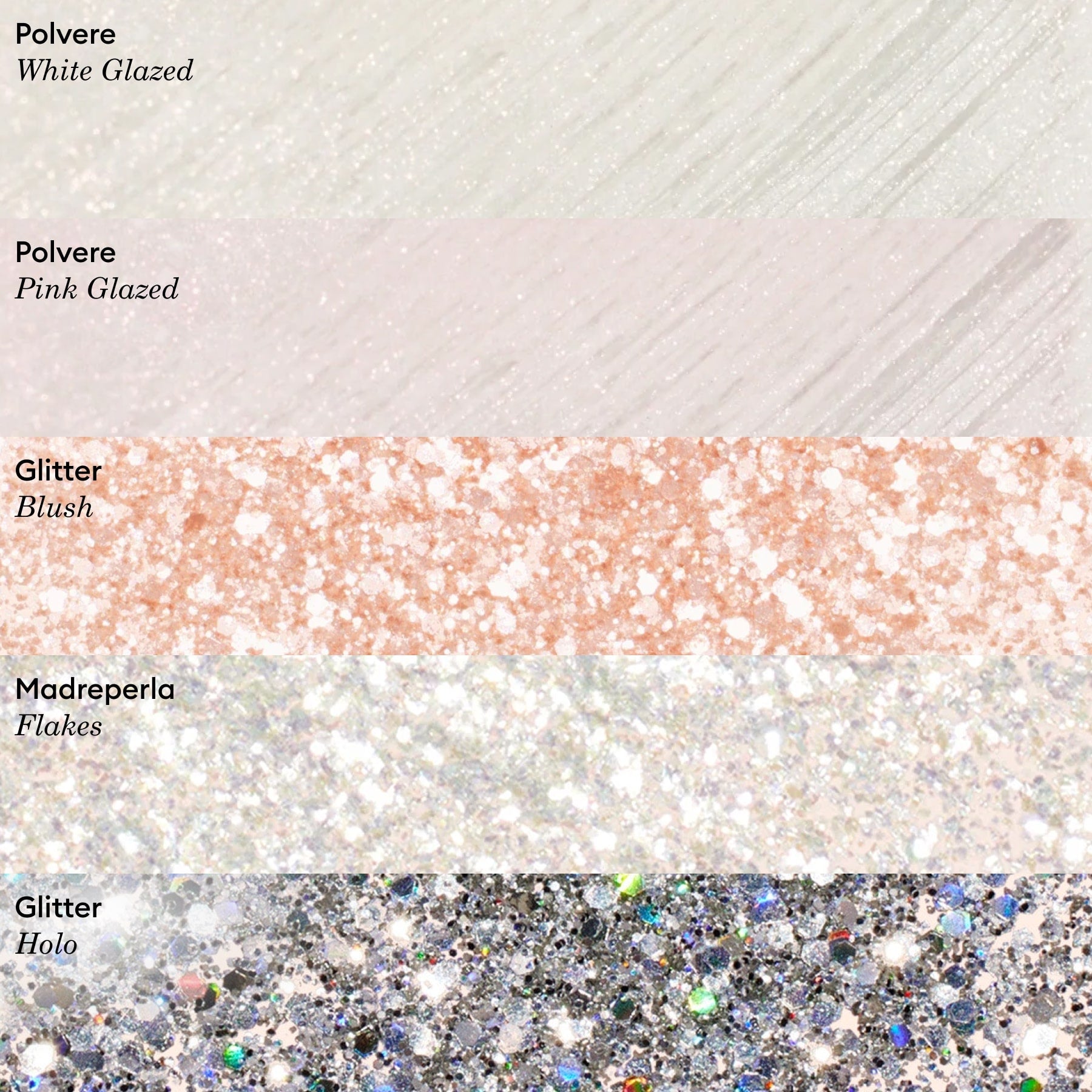 Paillettes biodégradables Blush