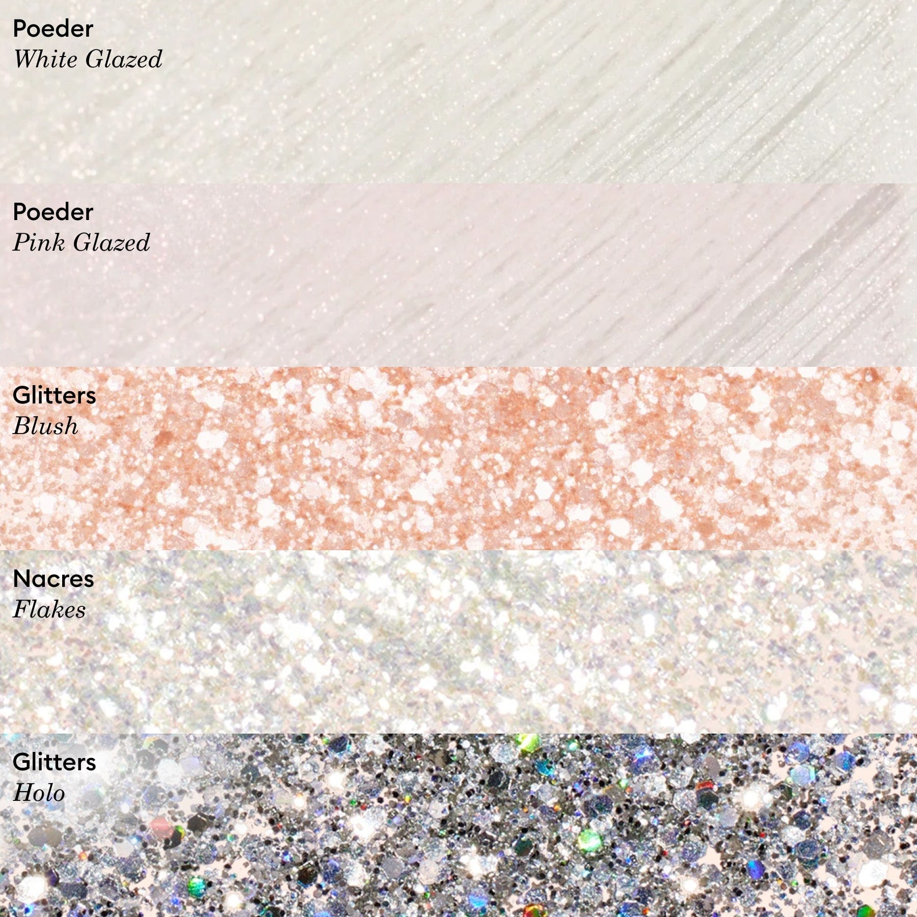 Paillettes biodégradables Blush