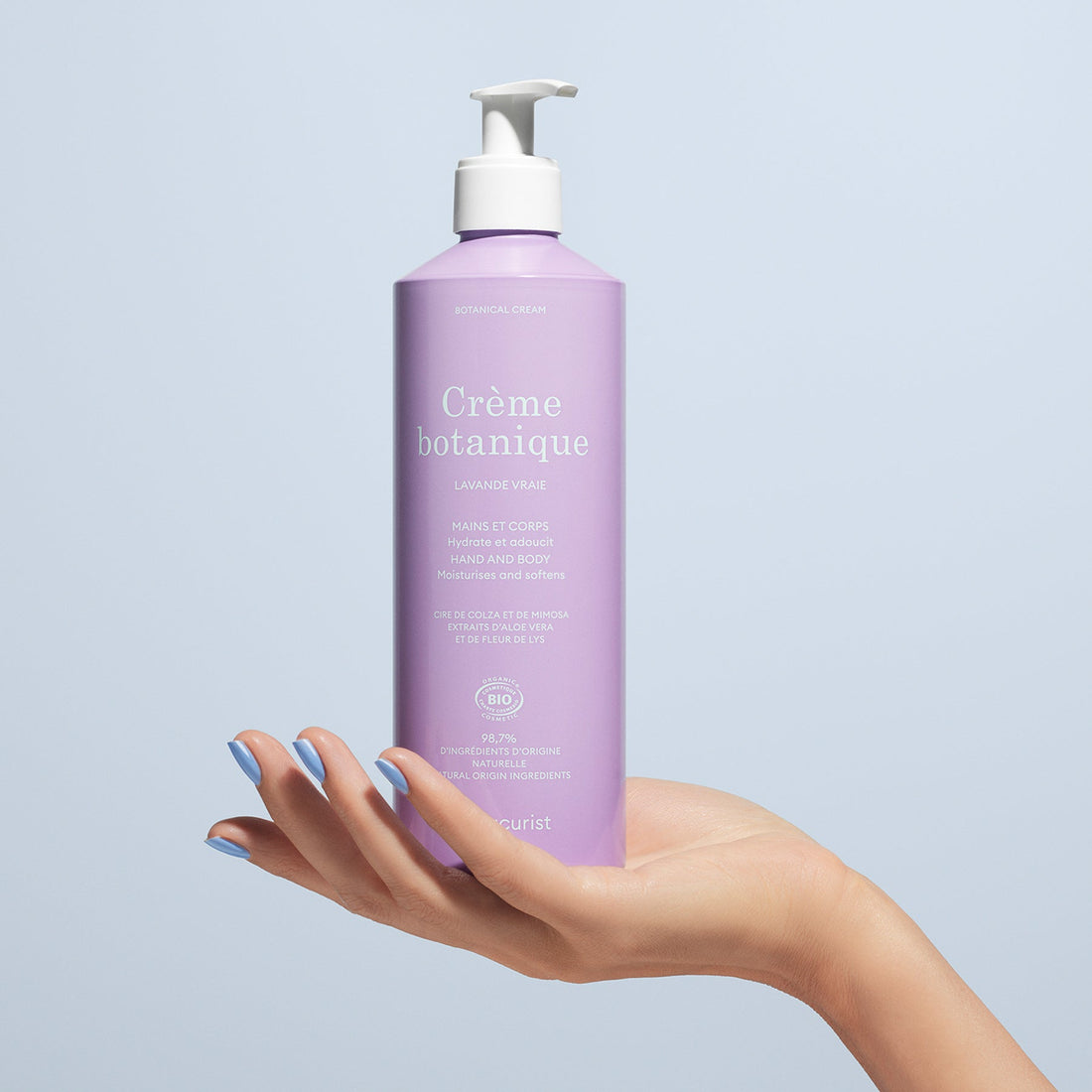 Crème botanique Parfum Lavande Vraie - Cosmos Organic - 500ml