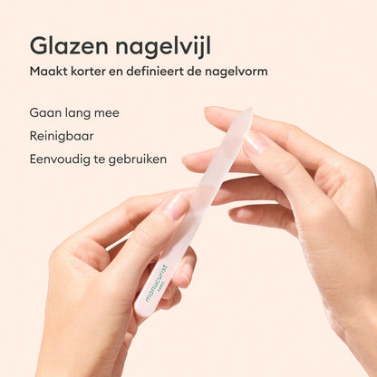 Lime à ongles en verre
