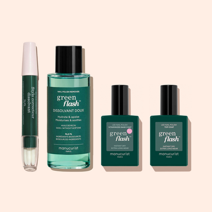 Trio Base Top Dissolvant Green Flash™